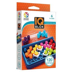Smart Games IQ Blox - Brain Teasing Puzzle Game 120 Challenges New Sealed Age 6+